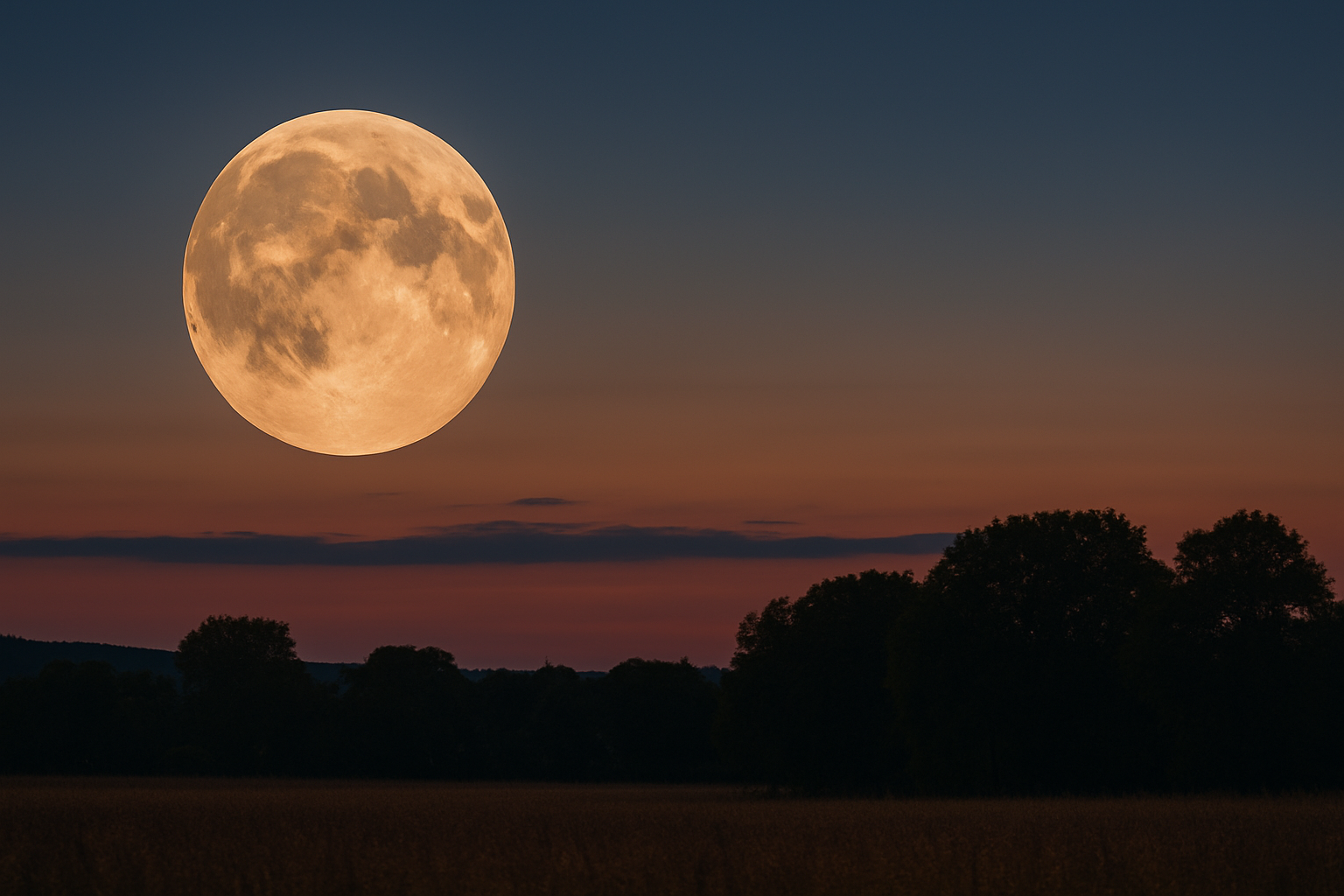 Vollmond im September 2025